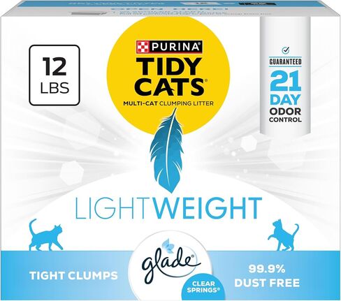 Purina Tidy Cats Lightweight Scented Cat Litter, 12 lb. Box in Saudi Arabia
