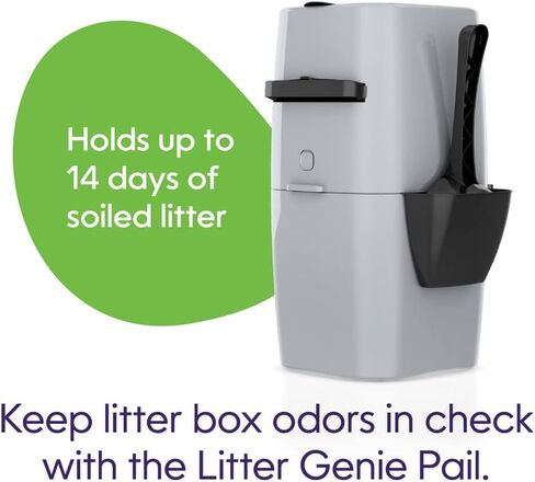 Litter Genie Standard Cat Litter Disposal Pail with 14 ft Standard Refill in Saudi Arabia