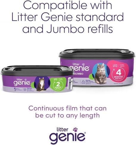 Litter Genie Standard Cat Litter Disposal Pail with 14 ft Standard Refill in Saudi Arabia