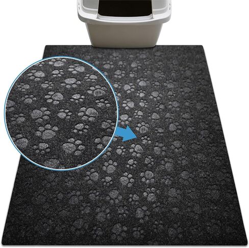 Drymate Cat Litter Box Mat, Litter Trapping Mat, Dark Grey, 28x36 XL in Saudi Arabia