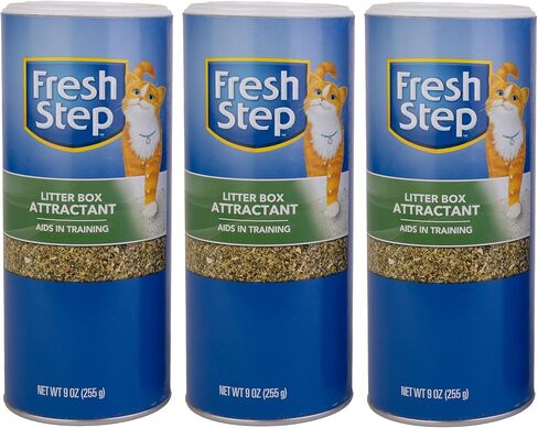 Fresh Step Cat Litter Box Training Attractant Powder, 9 Oz Bottle in Kuwait