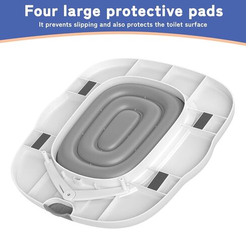 Cat Toilet Trainer Kit,Cat Potty Toilet Training Kit-Train Your Cat to Use The Toilet,Plastic Litter Box Trainer with 1 Feather Toy in Saudi Arabia