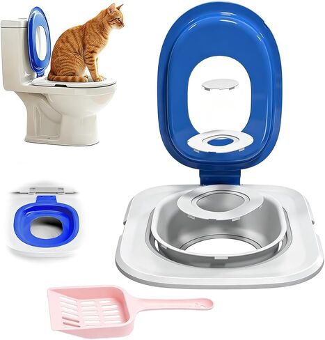 Cat Toilet Trainer Kit with Litter Scoop,5 Movable Parts in Kuwait