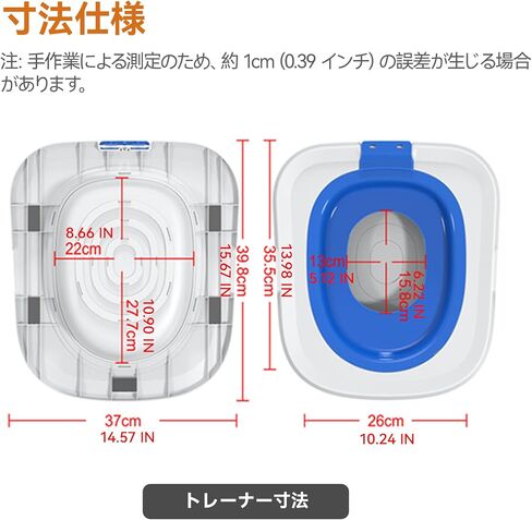 Cat Toilet Trainer Kit | Cat Potty Training Kit Toilet Box Blue in Kuwait