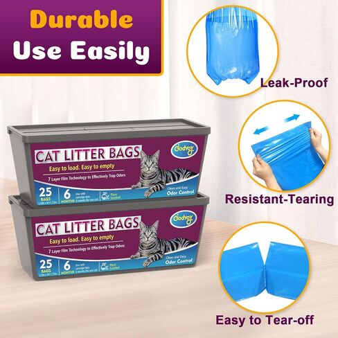 Cat Litter Refill Bags Compatible with Genie Easy Roll Litter Bin in Saudi Arabia