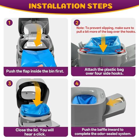 Cat Litter Refill Bags Compatible with Genie Easy Roll Litter Bin in Saudi Arabia