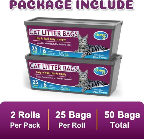 Cat Litter Refill Bags Compatible with Genie Easy Roll Litter Bin in Saudi Arabia