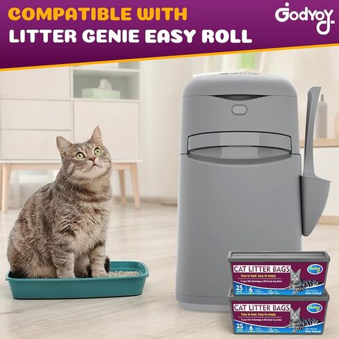 Cat Litter Refill Bags Compatible with Genie Easy Roll Litter Bin in Saudi Arabia