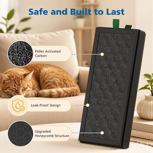 Activated Carbon Filters for PETLIBRO Luma Automatic Cat Litter Box in Saudi Arabia