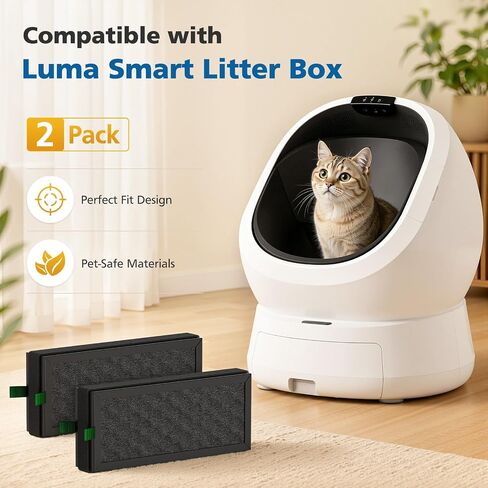 Activated Carbon Filters for PETLIBRO Luma Automatic Cat Litter Box in Saudi Arabia