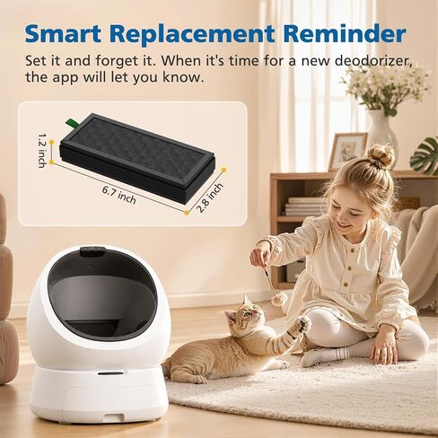 Activated Carbon Filters for PETLIBRO Luma Automatic Cat Litter Box in Saudi Arabia
