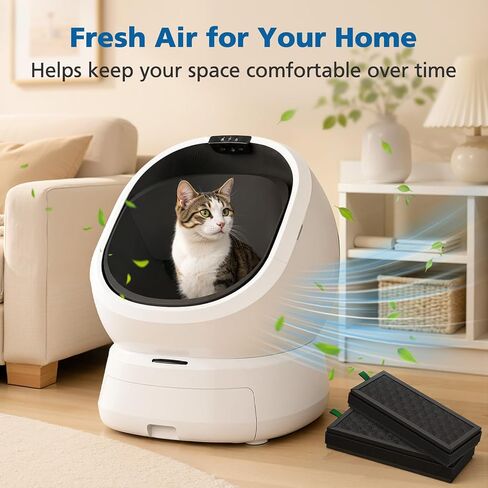 Activated Carbon Filters for PETLIBRO Luma Automatic Cat Litter Box in Saudi Arabia