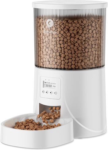PETULTRA Automatic Cat Feeder: 4L Timed Cats Food Dispenser Programmable in Saudi Arabia
