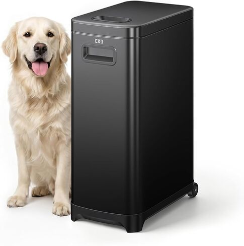 EKO 45 lb Airtight Dog Food Storage Container with Scoop and Wheels in Saudi Arabia