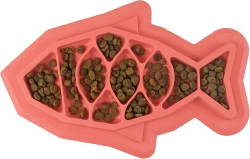 Catstages Kitty Slow Feeder Bowl for Cats & Kittens, 3/4 Cup, Green, 5" in Saudi Arabia