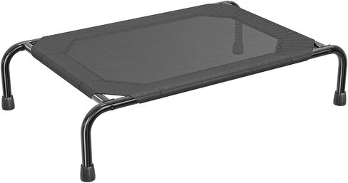 Simple Trending Raised Dog Bed for Large Dogs, Waterproof XL Dog Cot, Grey in Saudi Arabia