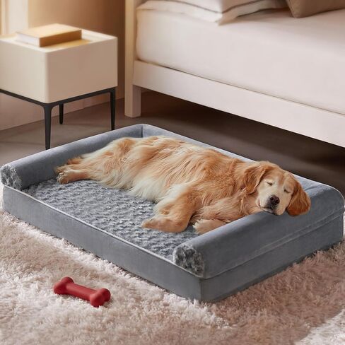 BFPETHOME Orthopedic Washable Large Dog Bed for Senior Dog Comfy Sleep in Saudi Arabia