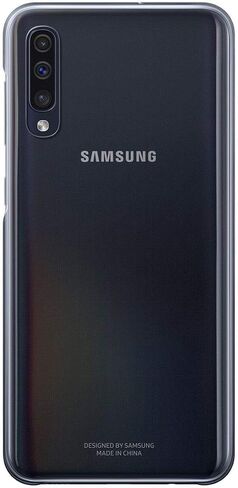 Samsung OEM Galaxy A50 Gradation Cover, Black in Kuwait