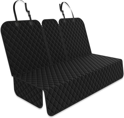 Yonktoo Dog Car Seat Cover for Back Seat, 60/40 Split Bench in Saudi Arabia