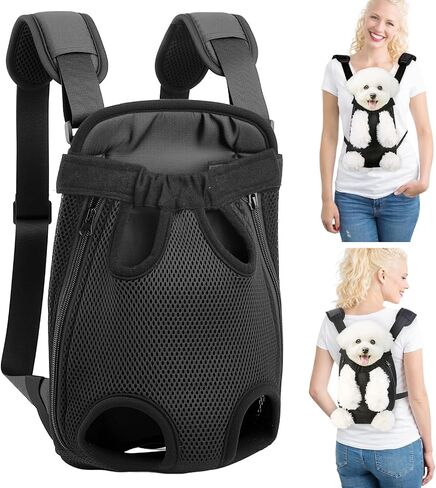 Mosago Dog Backpack Carrier Purse with Thick Padded Bottom Support, 4–7 lbs in Saudi Arabia