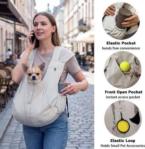Dog Carrier Backpack, Front Dog Sling Carriers for Small Dogs in Kuwait