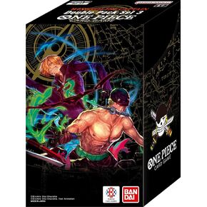Bandai One Piece Trading Card Games Flanked by Legends Double Pack Set Vol.3