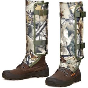 Snake Gaiters Snake Guards: Adjustable Snake Chaps Snake Bite Protection for Lower Legs, Hunting Gaiters for Men & Women