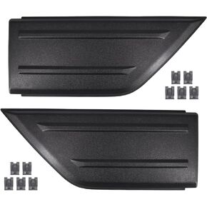 1 Pair Front Bumper Guards Pads Compatible with 2021 2022 2023 Ford F150 Replaces ML3Z-17E810-AA ML3Z-17E811-AA