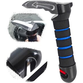 3 in 1 Car Door Handle for Elderly,Auto Door Cane,Car Handle Assist Support Handle Multifunction Handle Car Door Latch Handle for Seniors and Handicapped,Window Breaker Seatbelt Cutter