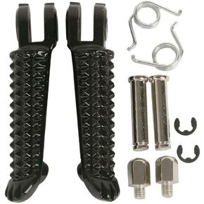 Motorcycle Footpeg Front Footpegs Footrests Fit for Yamaha YZF R6 1999-2012 YZF R1 1998-2014 R6S 2003-2008