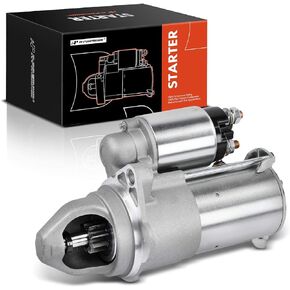 A-Premium Starter Motor Compatible with Chevy Malibu 08-14, Equinox 10-17, Impala 14, Cobalt 08-10, HHR 08-11 & GMC Terrain 10-17 & Buick LaCrosse, 2.0L 2.2L 2.4L, 12V 1.4KW 9-Tooth Clockwise