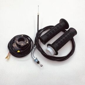 Twist Grips Throttle Cable 75" Kill Switch for Stand Up Gas Scooter 43cc 49cc
