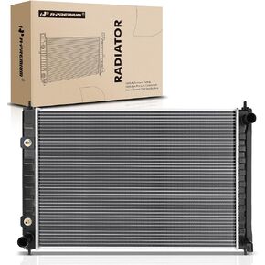 A-Premium Engine Coolant Radiator Assembly with Transmission Oil Cooler Compatible with Nissan Murano 2008-2014, Quest 2011-2017, Automatic Transmission, Replace# 214601AA0A, 214601AA5A
