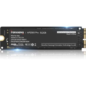 fanxiang 512GB SSD for MAC PCIe Gen3 NVMe Internal Solid State Drive, Up to 3500MB/s Compatible with MacBook Air 2017, MacBook Pro 2015, iMac 2016, Mac Pro 2013, Mac Mini 2014