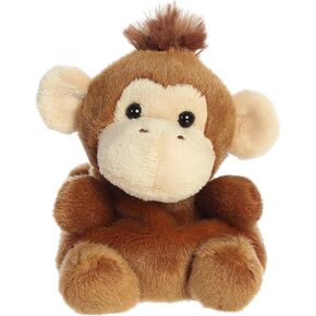 Aurora® Adorable Palm Pals™ Boomer Monkey™ Stuffed Animal - Pocket-Sized Play - Collectable Fun - Brown 5 Inches