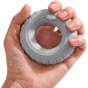 مدرب قوة القبضة، جهاز تمارين تقوية الساعد من السيليكون، تصميم مريح لتمرين فعال لليد والساعد in Kuwait