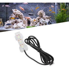 Betued Fish Tank Light, Aquarium Light, Aquarium LED Light, Fish Tank Accessories Planted LED Small Aquarium Water Plant Light Desktop Fish Tank Mini Decoration Soft LED Lamp