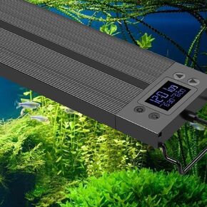 CMOOD Aquarium Light 48-55 Inch Fish Tank Light LED Full Spectrum with Timer Auto On/Off Extendable Bracket Aquarium Plant Light for Freshwater Planted Tank Sunrise Sunset Adjustable Multi-Color