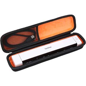 Mchoi Portable EVA Travel Case for Brother DS-740D/DS-640/Doxie Go SE Wi-Fi Scanner,Case Only