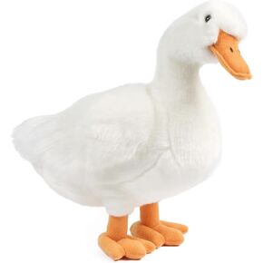 Living Nature Duck Stuffed Animal | Fluffy Duck Toy | Soft Toy Gift for Kids | 14 Inches in Kuwait