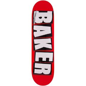 Baker Brand Logo Skateboard Deck - White - 8.125"