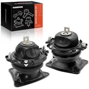 A-Premium 2PCS Front and Rear Engine Motor Mount Set Compatible with Honda Accord 2008-2017, Accord Crosstour 2010-2011, Crosstour 2012-2015 & Acura RLX 2014-2019, TLX 2015-2019, V6 3.5L