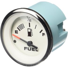 Sierra International 59655P Medium Lido Fog Resistant Fuel Gauge, White