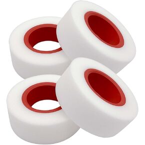 4PCS Dual Layer Tire Sponge TPE Foam Inserts for 1/10 RC Crawler Car TRX4 TRX6 SCX10 2.2 inch Tire (130mm, Red)