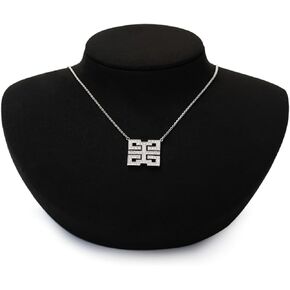 Microfiber Jewelry Bust Display Necklace Pendant Microfiber Jewelry Necklace Display Stand for Showcase(Beige)