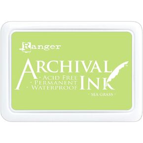 RANGER INDUSTRIES ARCHIVAL INKPAD #0 SEA GRASS