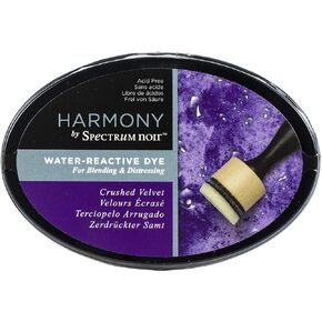 Spectrum Noir Harmony Velvet Water Reactive Ink Pad, Crushed Violet
