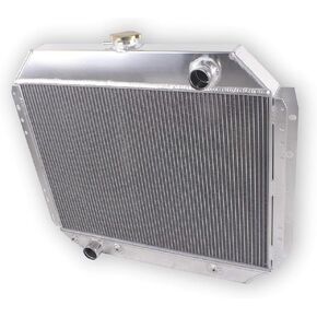 LUXERAD Full Aluminum Radiator for 1966-1979 67 68 69 70 71 72 73 74 75 76 77 78 Ford F100 F150 F250 F350 V8 Radiator