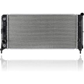 Radiator - Pacific Best Inc. Compatible/Replacement for 13326 12-16 Chevrolet Impala LS LT LTZ (Exclude Police Model) 3.6L V6 - With Transmission Oil Cooler, Plastic Tank, Aluminum Core 1-Row