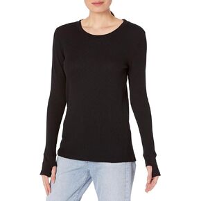 Mod-o-doc Cotton Modal Thermal Long Sleeve Crew Neck Tee